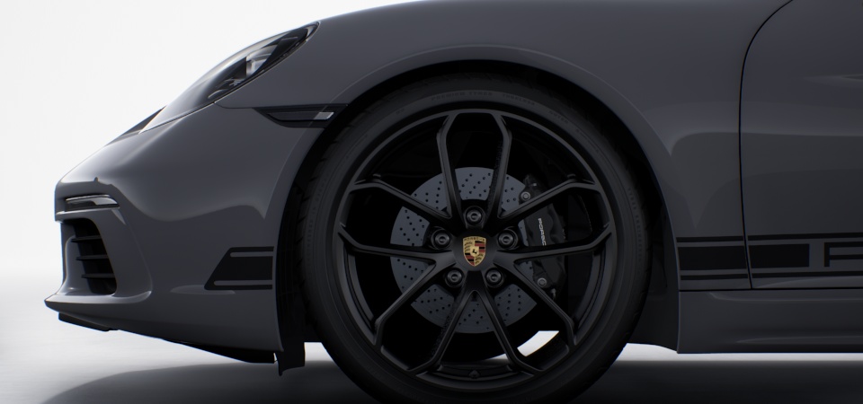Wheels painted in Satin Black