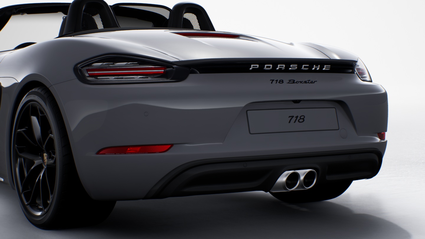 Sports tailpipes silver