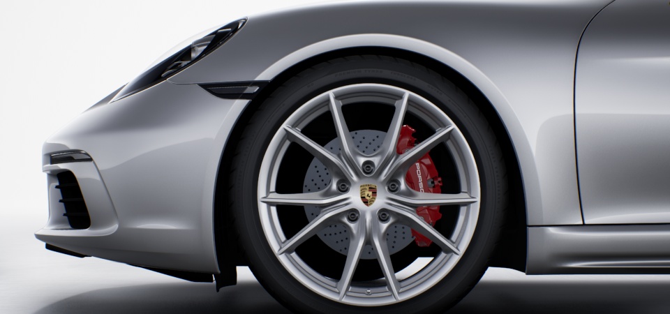 Wheels painted in exterior colour