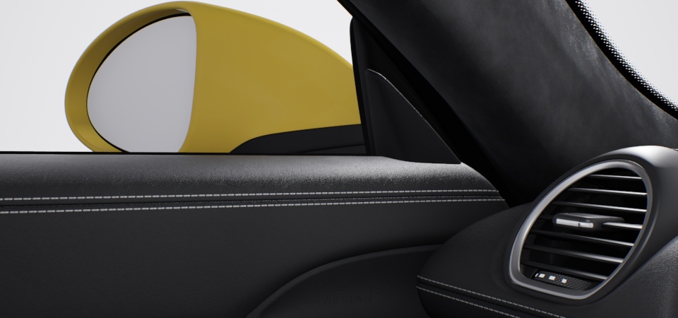 Door trim package leather/Race-Tex