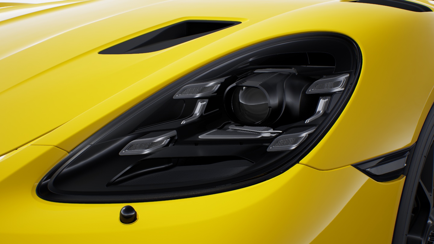 LED main headlights including Porsche Dynamic Light System (PDLS)
