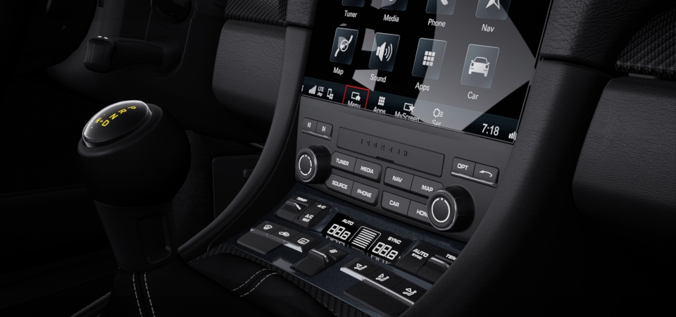 Climate control panel painted