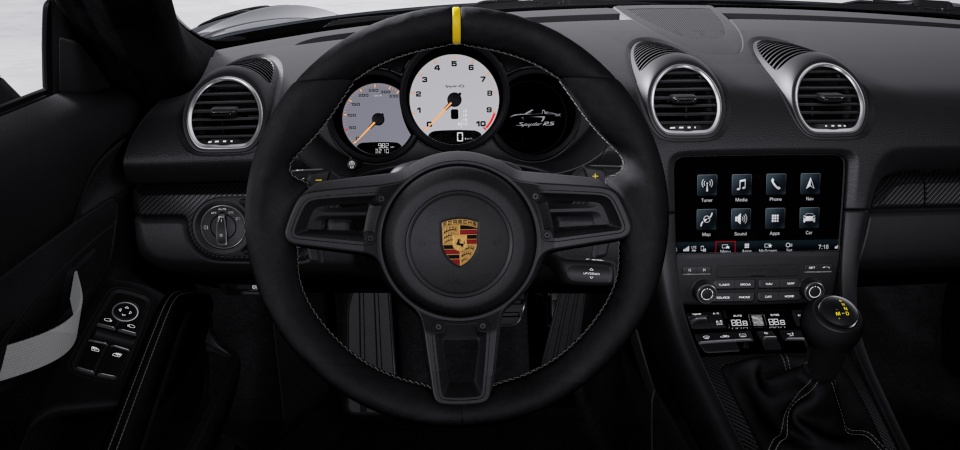 Instrument dials white
