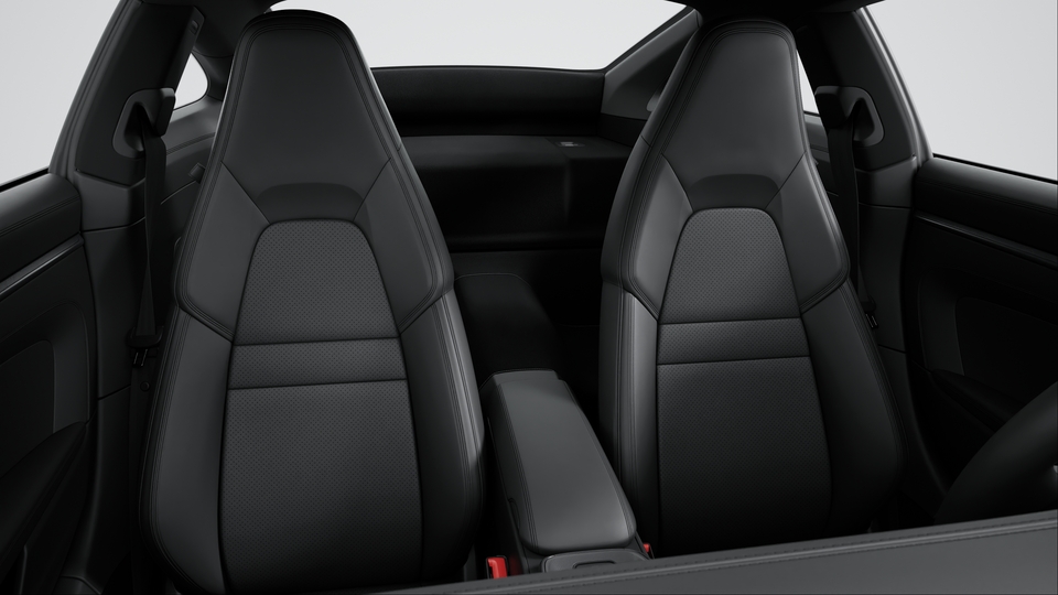 Leather interior, Black