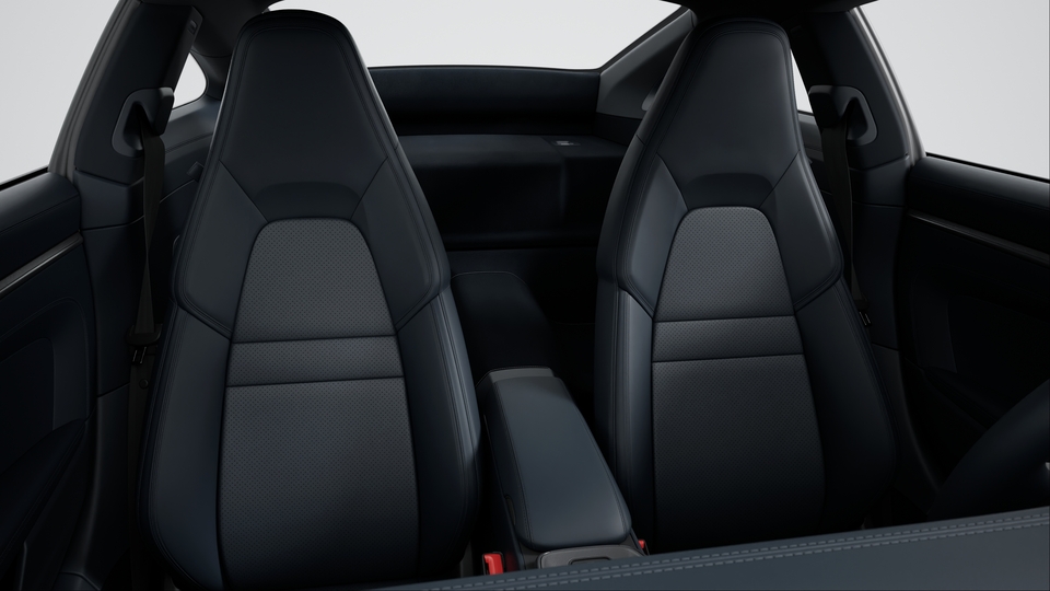 Leather interior, Dark Night Blue