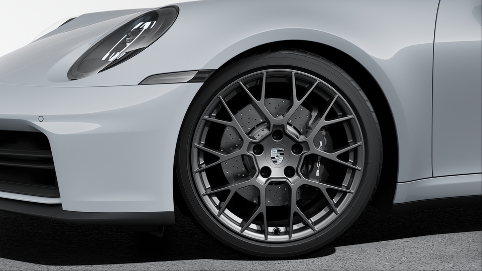 20-/21-inch RS Spyder wheels in Darksilver (satin)