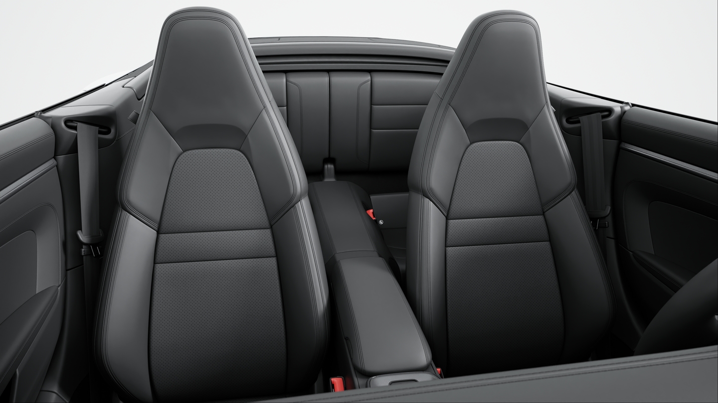 Leather interior, Black