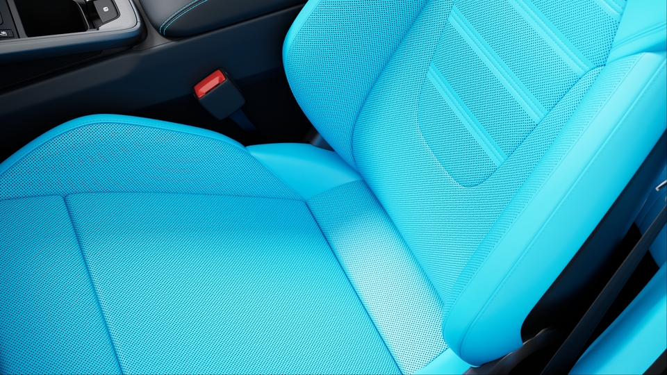 Leather Interior Exclusive Manufaktur (two-tone), Dark Night Blue and Choice of leather colour