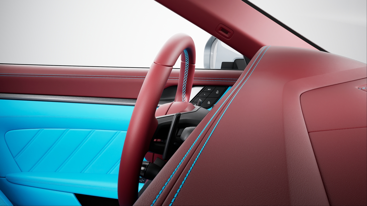 Leather Interior Exclusive Manufaktur (two-tone), Bordeaux Red and Choice of leather colour