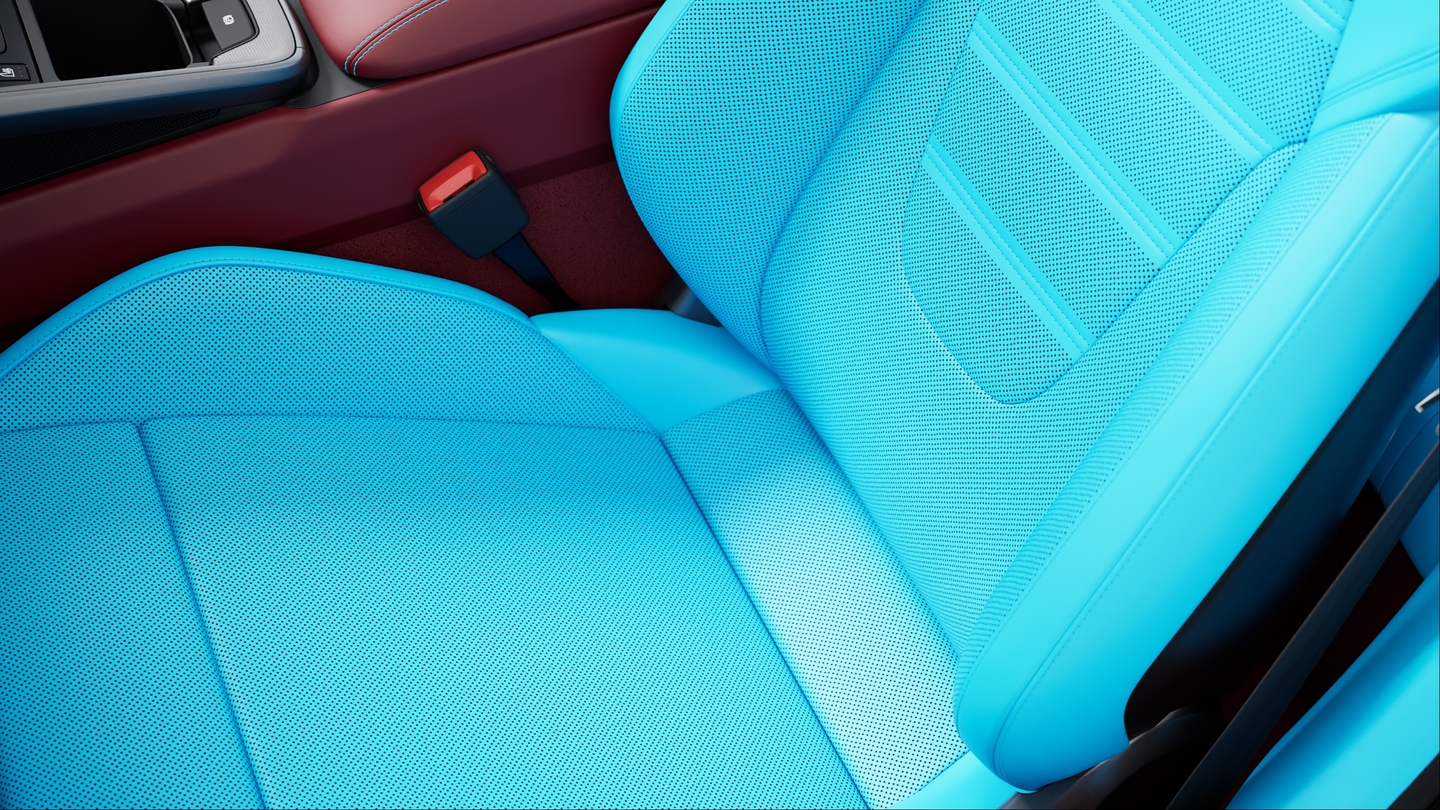 Leather Interior Exclusive Manufaktur (two-tone), Bordeaux Red and Choice of leather colour