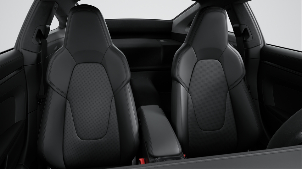 Leather interior, Black