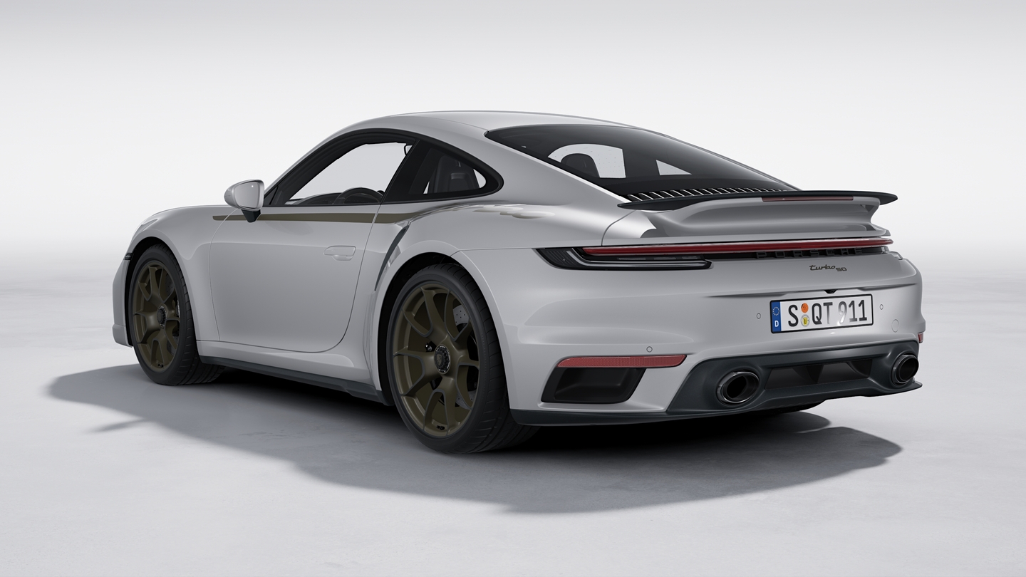 Sports Exhaust System with Sports Tailpipes in Silver