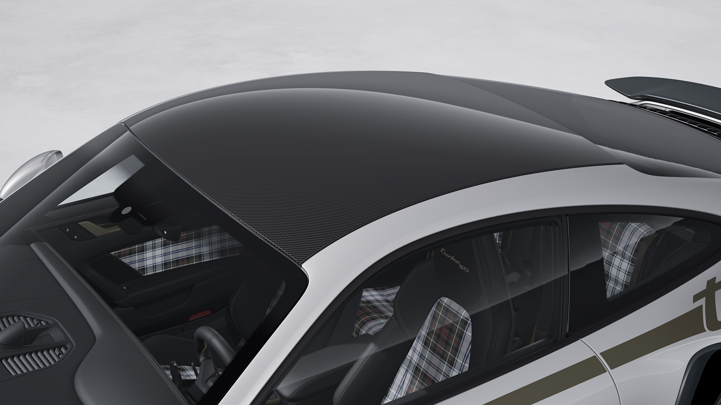 Lightweight Roof in Carbon Fibre