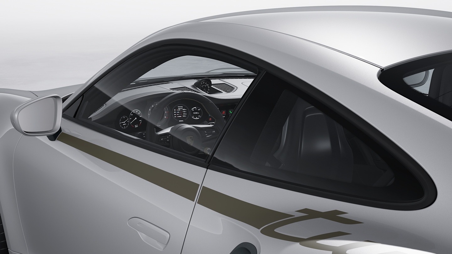 Side Window Trims in Black