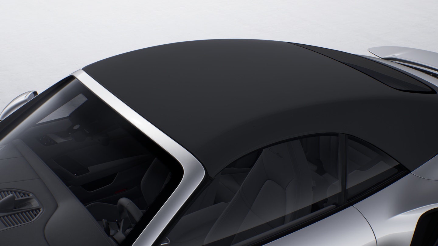 Cabriolet Roof in Black