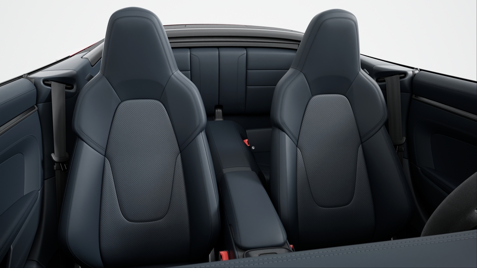 Leather interior, Dark Night Blue