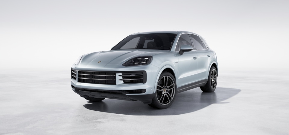 21 英寸维苏威灰色 Cayenne Turbo Design 车轮，轮眉涂漆与车身同色