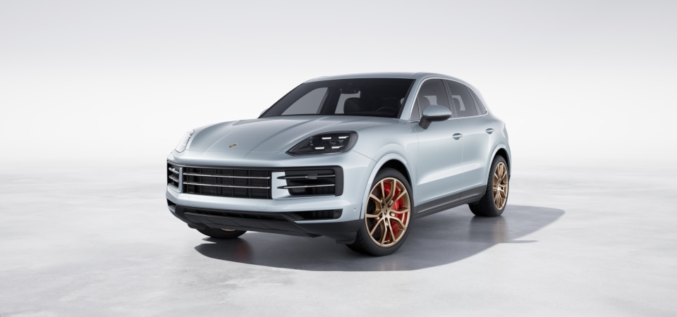 21-inch Cayenne Exclusive Design wheels in Neodyme