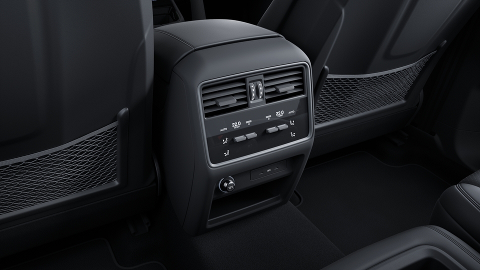 Four-zone automatic climate control