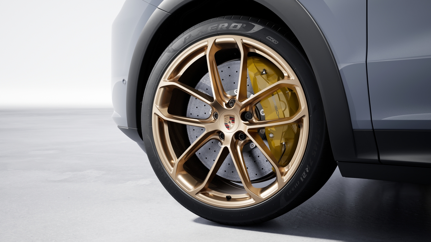 22-inch GT Design wheel in satin Neodyme