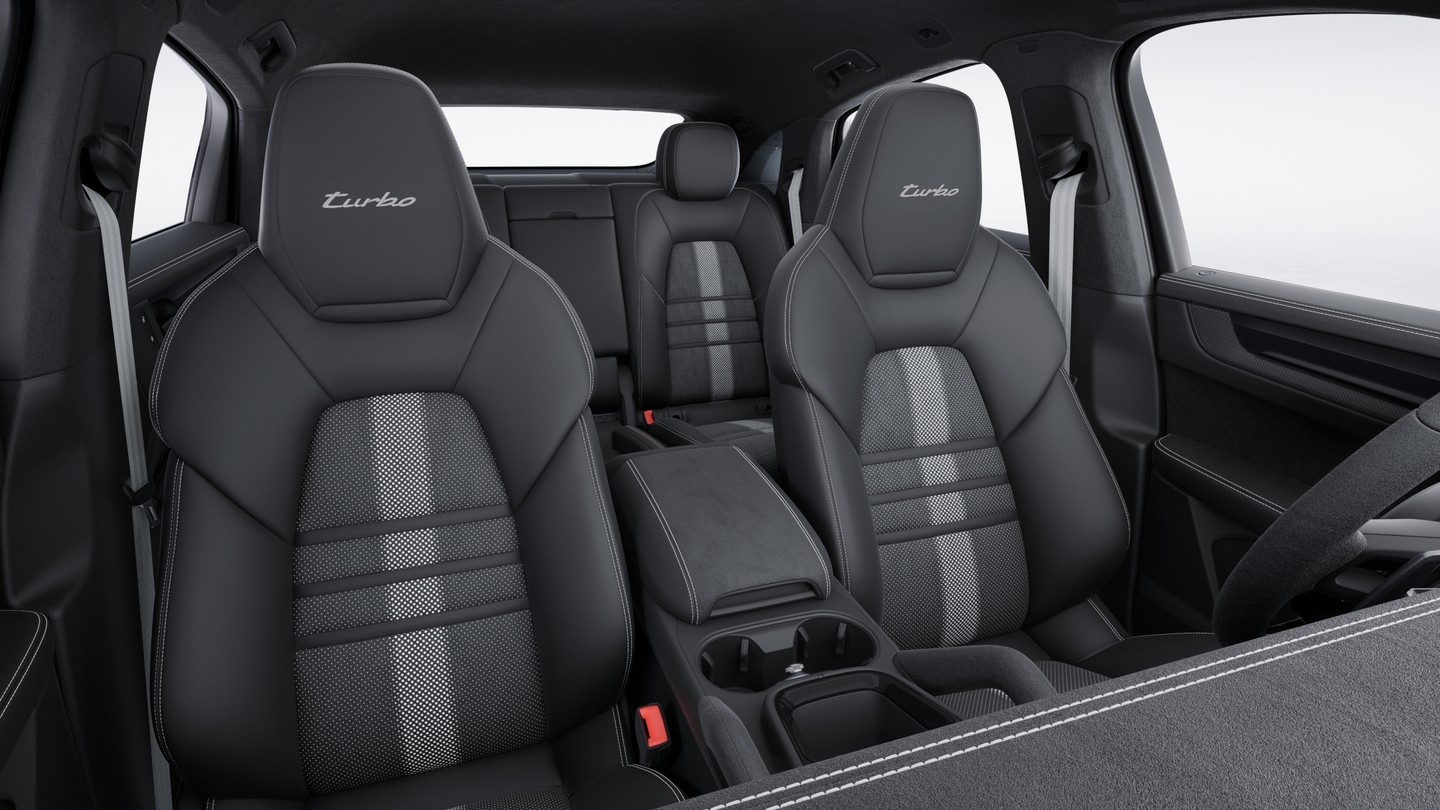 Sports seats front (8-way, electric) with integrated headrests