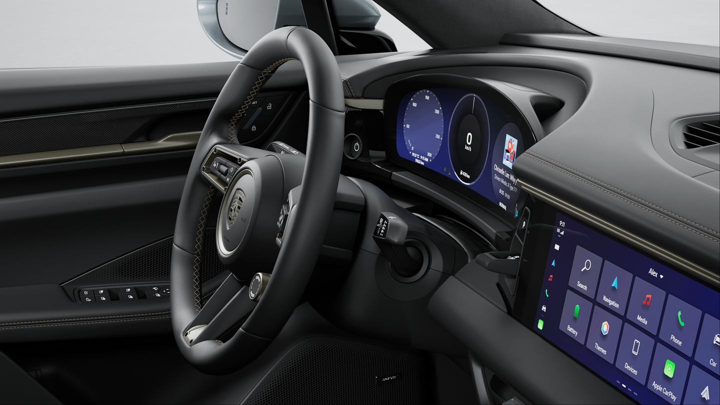 Leather Package in Black with Interior Package Turbonite