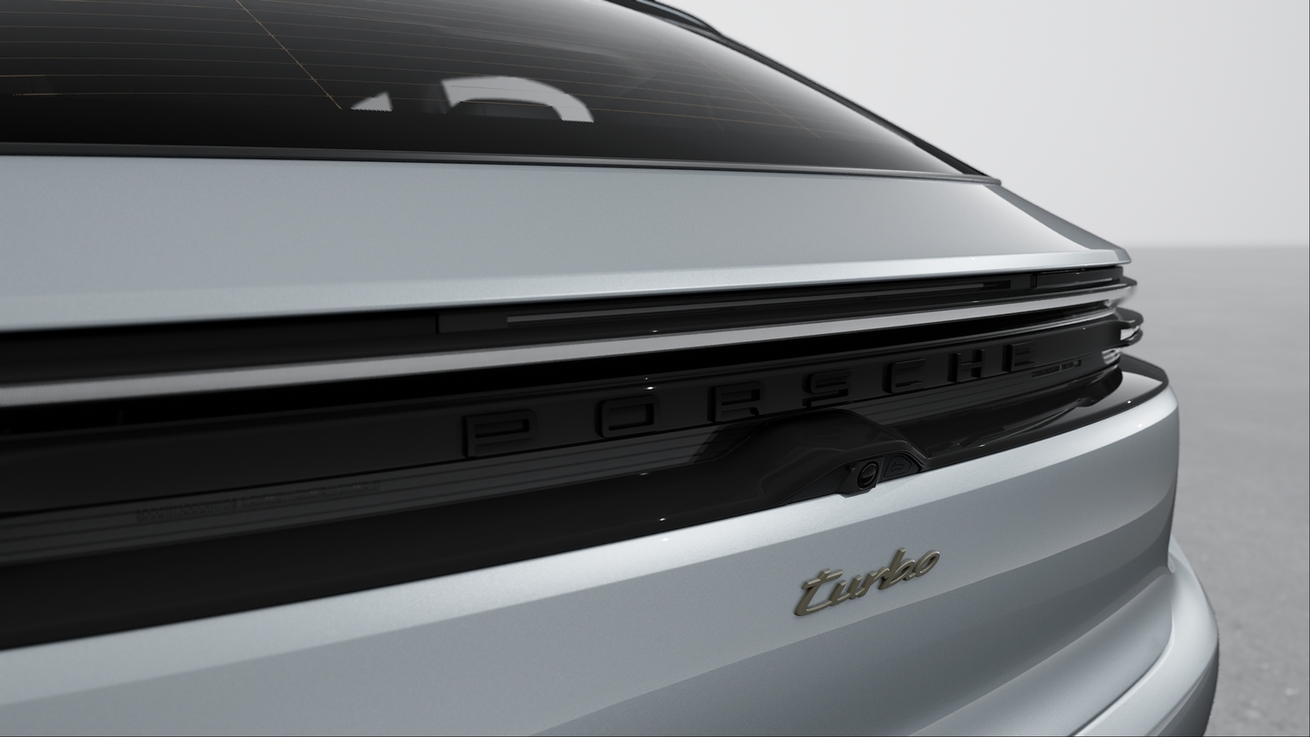 带黑色 (哑光) “PORSCHE” 字样的 LED 尾灯