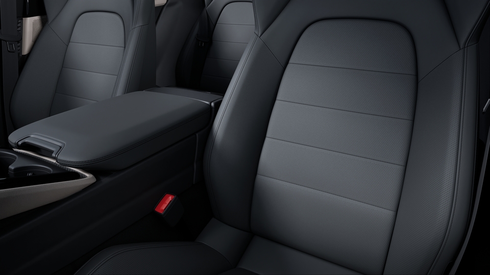 Massage function (front and rear) including seat ventilation (front and rear)