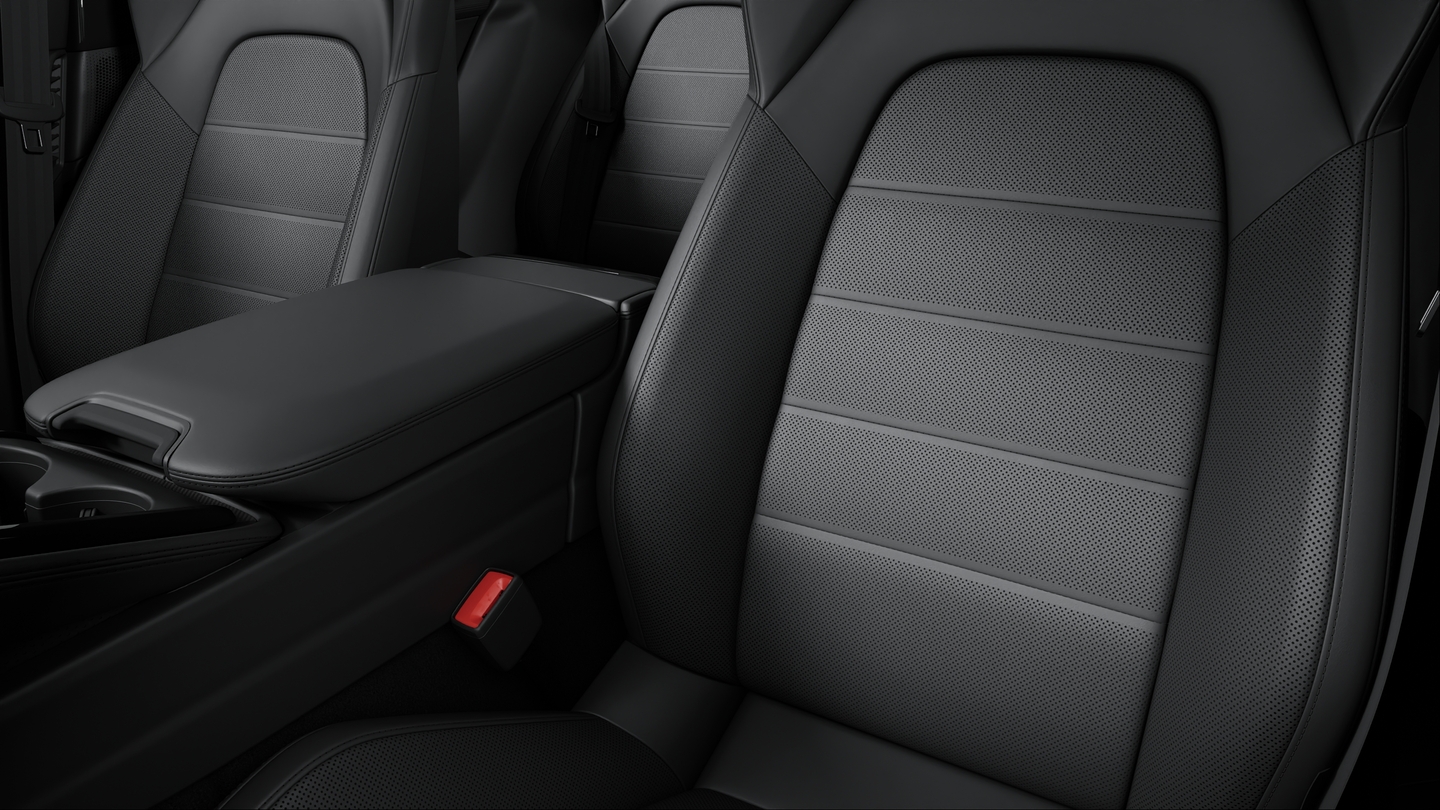 Massage function (front and rear) including seat ventilation (front and rear)