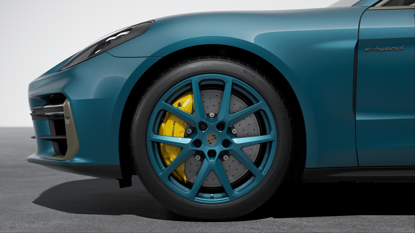 21-inch Panamera SportDesign wheels