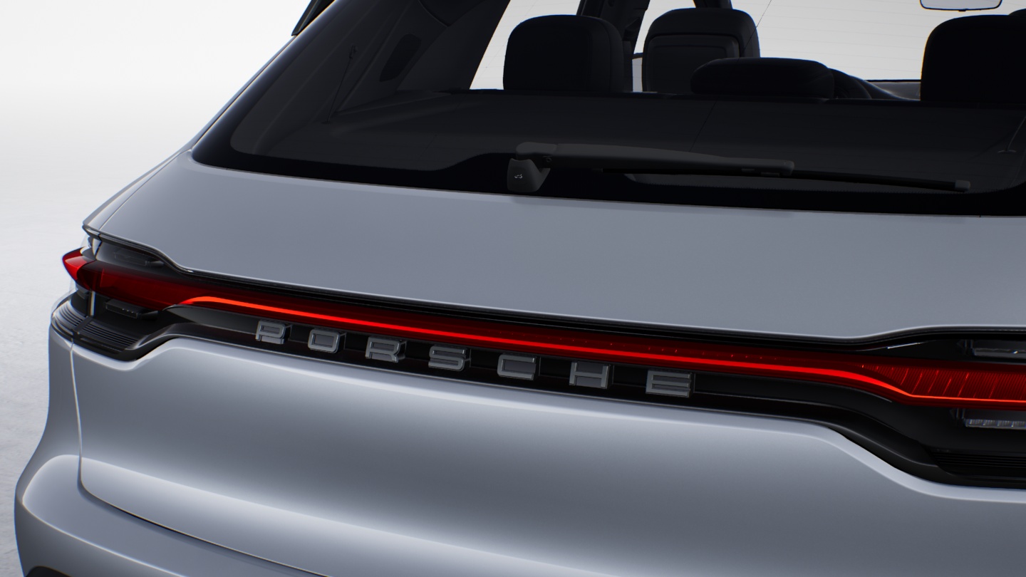 Deletion of Model Designation on Rear