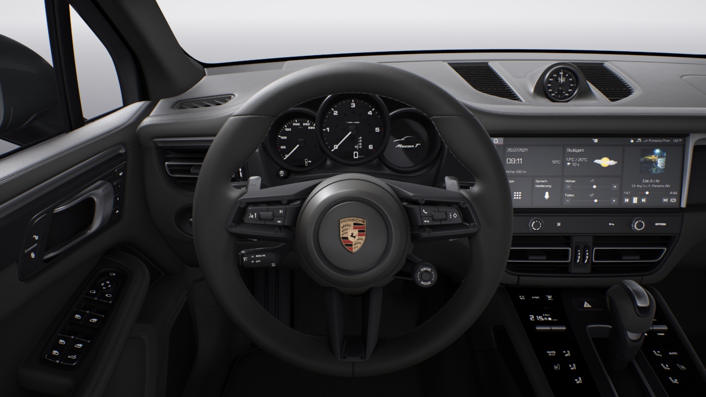 Heated multifunction GT sports steering wheel