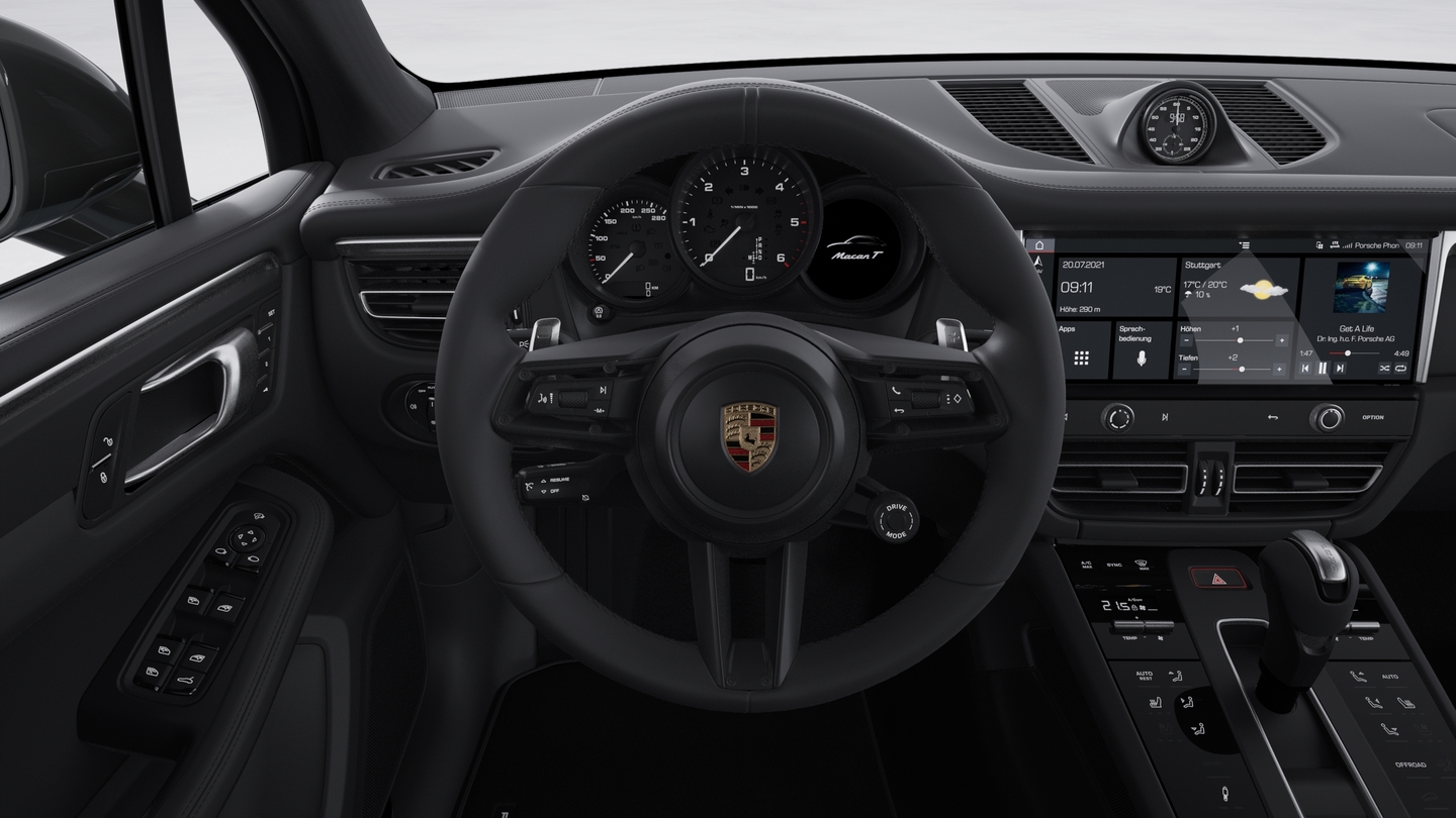 Heated multifunction GT sports steering wheel