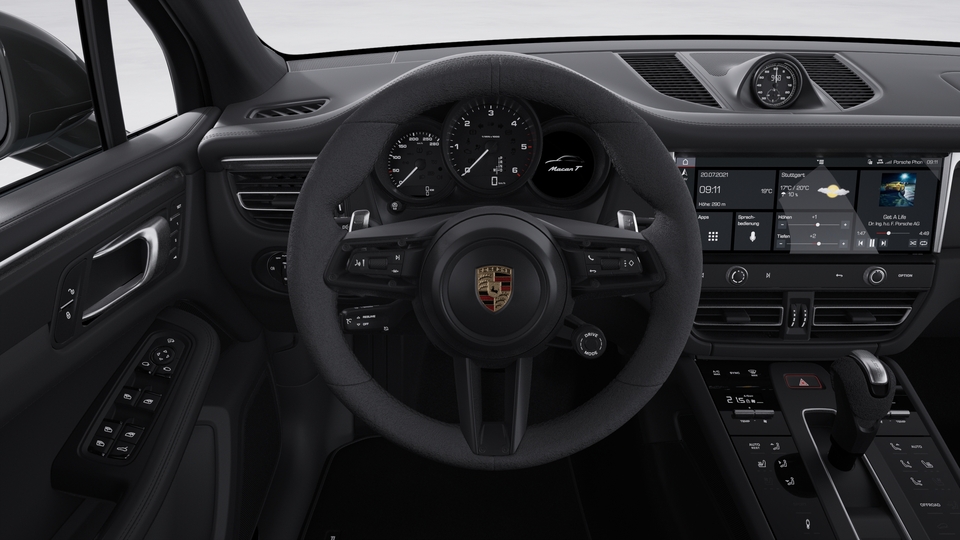 带 Race-Tex 面料轮圈的加热式多功能 GT 运动型方向盘