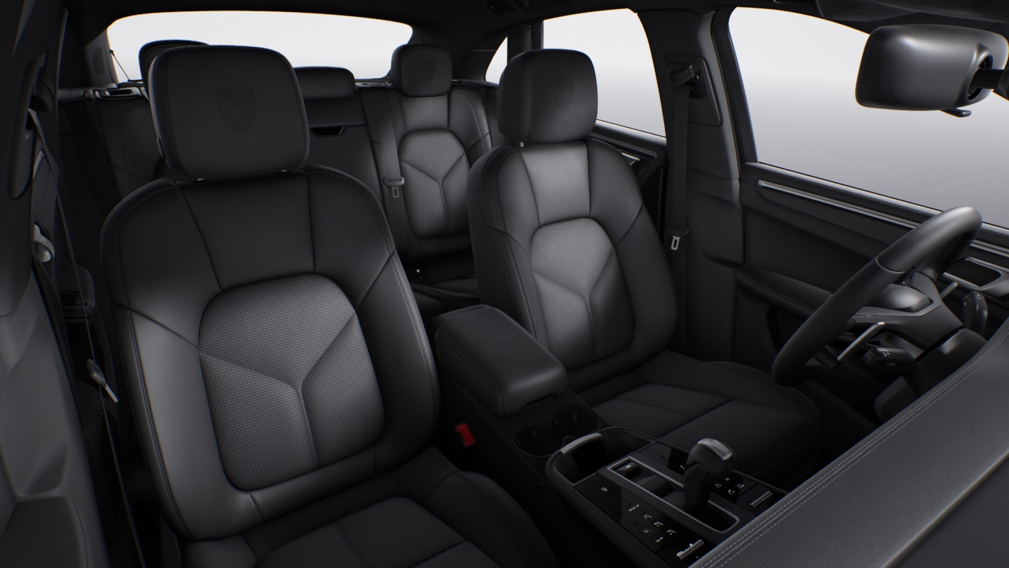 Porsche Crest on headrests