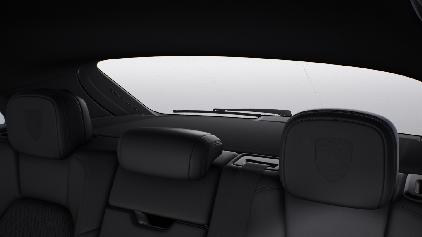 Porsche Crest on headrests