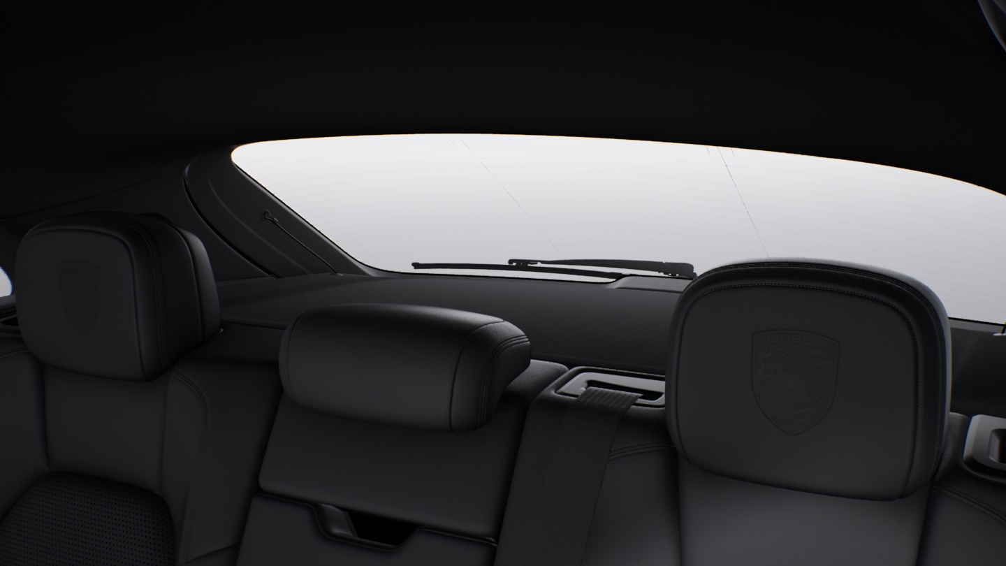 Porsche Crest on Headrests (Front and Rear)