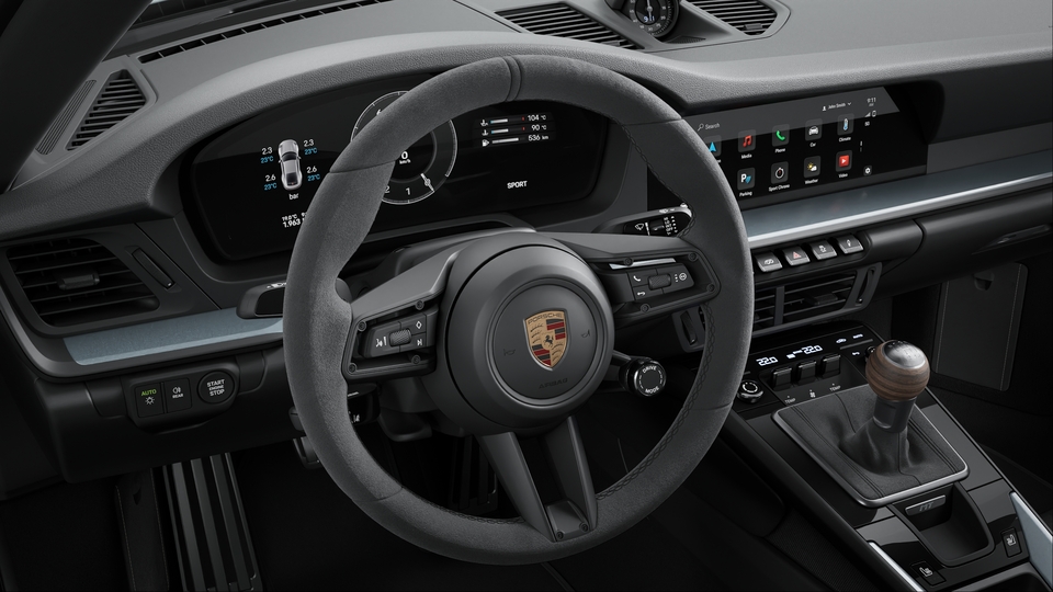 Race-Tex 面料加热式 GT 运动型方向盘