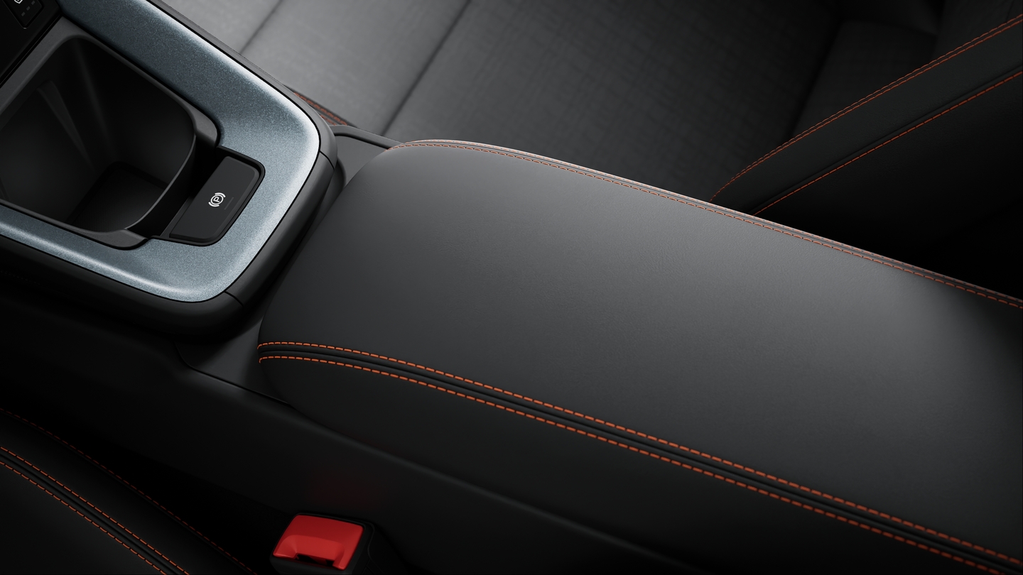 Interior Trim Package with decorative Stitching in contrasting Colour