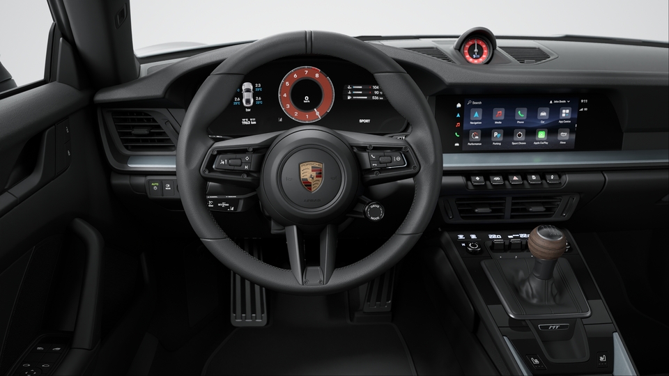 卫红 Sport Chrono 计时器表盘和数字转速表