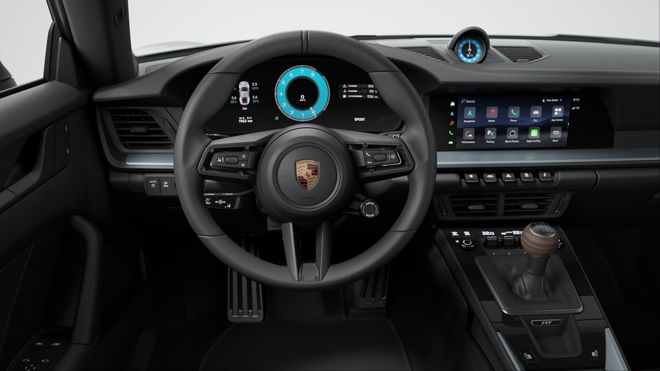 北冰蓝 Sport Chrono 计时器表盘和数字转速表