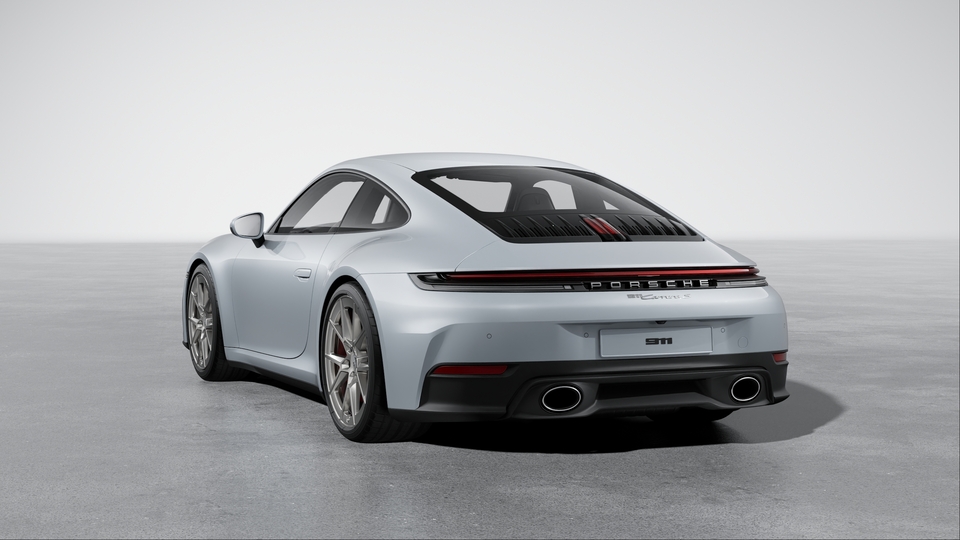 Sports exhaust system (tailpipes Silver coloured)