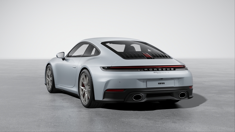 Rear lid grille with vertical slats