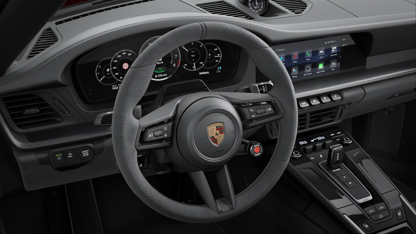 Race-Tex Interior Package with extensive items in leather