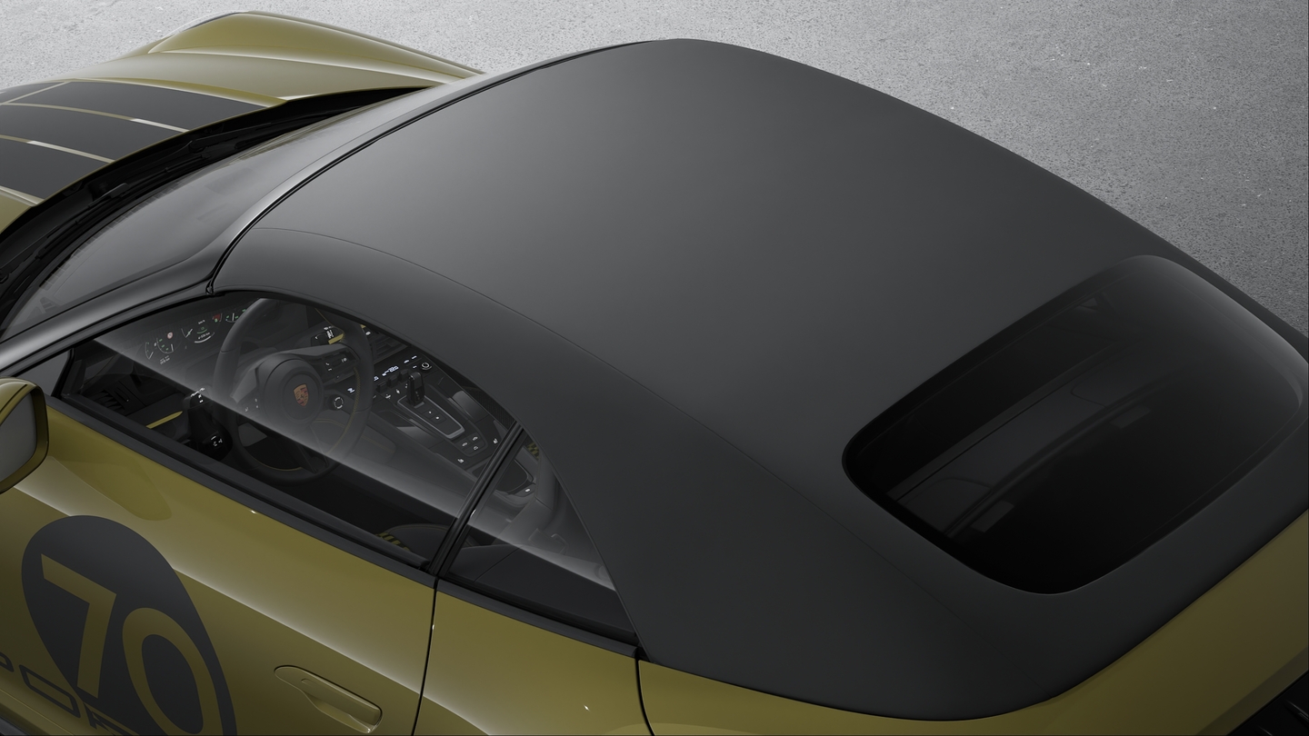 Convertible soft top, Black