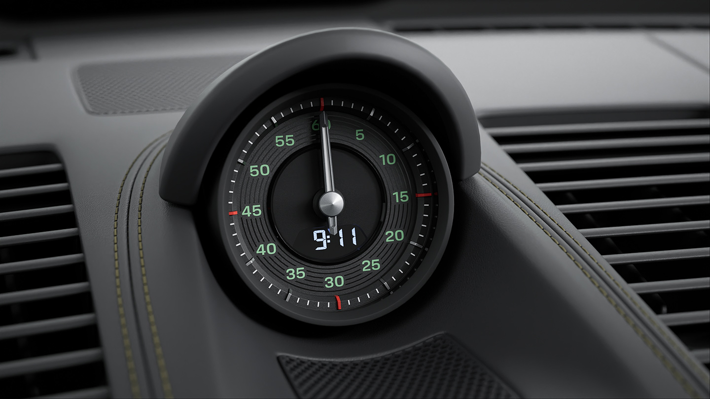 Club leather interior in Basalt Black with textile Pasha in Black/Olive Neo