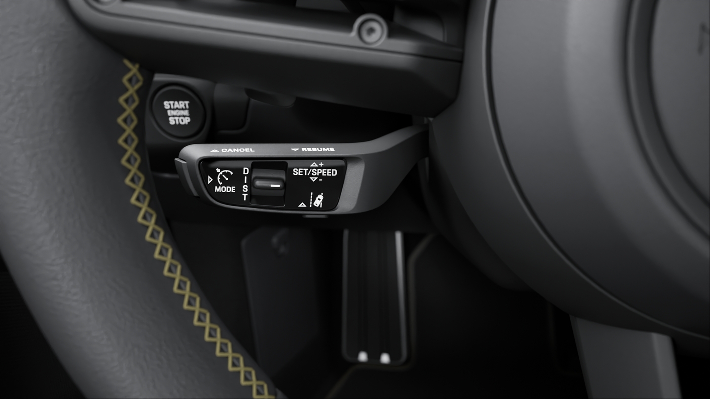 Porsche InnoDrive including adaptive cruise control