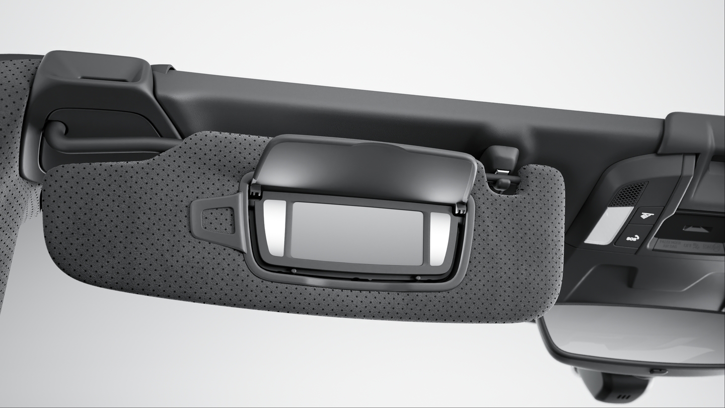 Sun Visors Race-Tex, perforated with decorative stitching