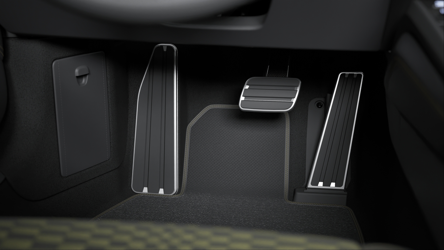 Sport Style Pedals and Footrest