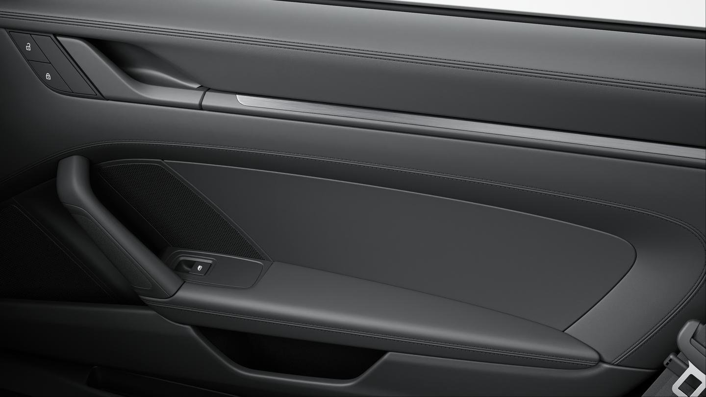 Sport-Tex Plaid Interior Package with extensive items in leather